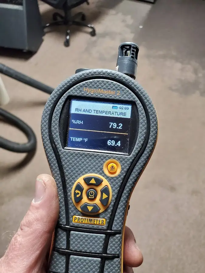 Moisture meter humidity assessment for Fire & Smoke Damage Restoration in Malta